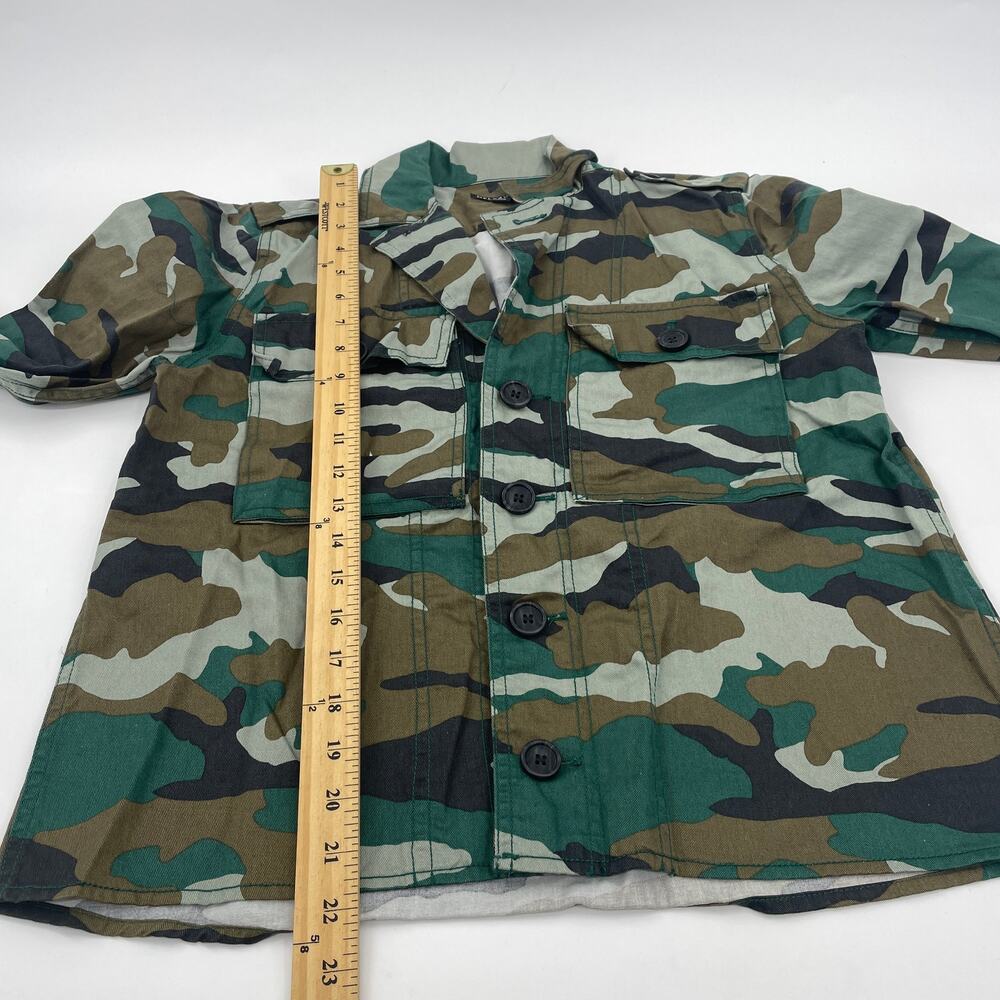 J. CREW MERCANTILE Womens Camouflage Long Sleeve Size S Button-Up Utility Shirt - Picture 8 of 8